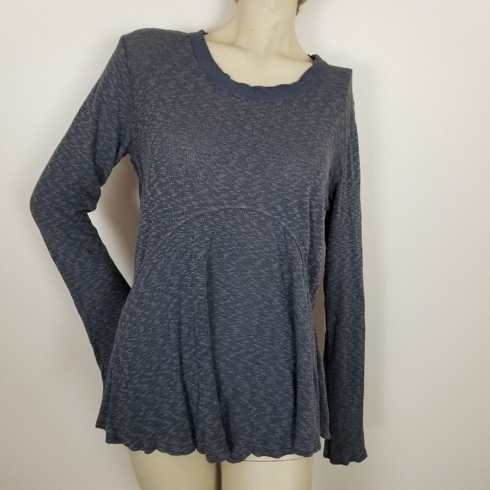Left of center anthropologie thermal shirt